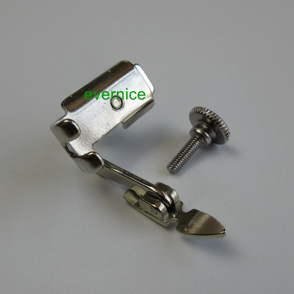 Adjustable Narrow Body High Shank Zipper Cording Piping Foot For Necchi