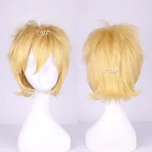 High quality BLAZBLUE hair accessories 30cm 160g synthetic hair jewelry for Jin=Kisaragi cosplay wigs