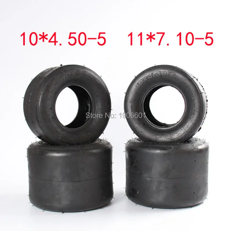 High quality qingda tires 10X4.50 5 &11X7.10 5 kart tire Drift Bike