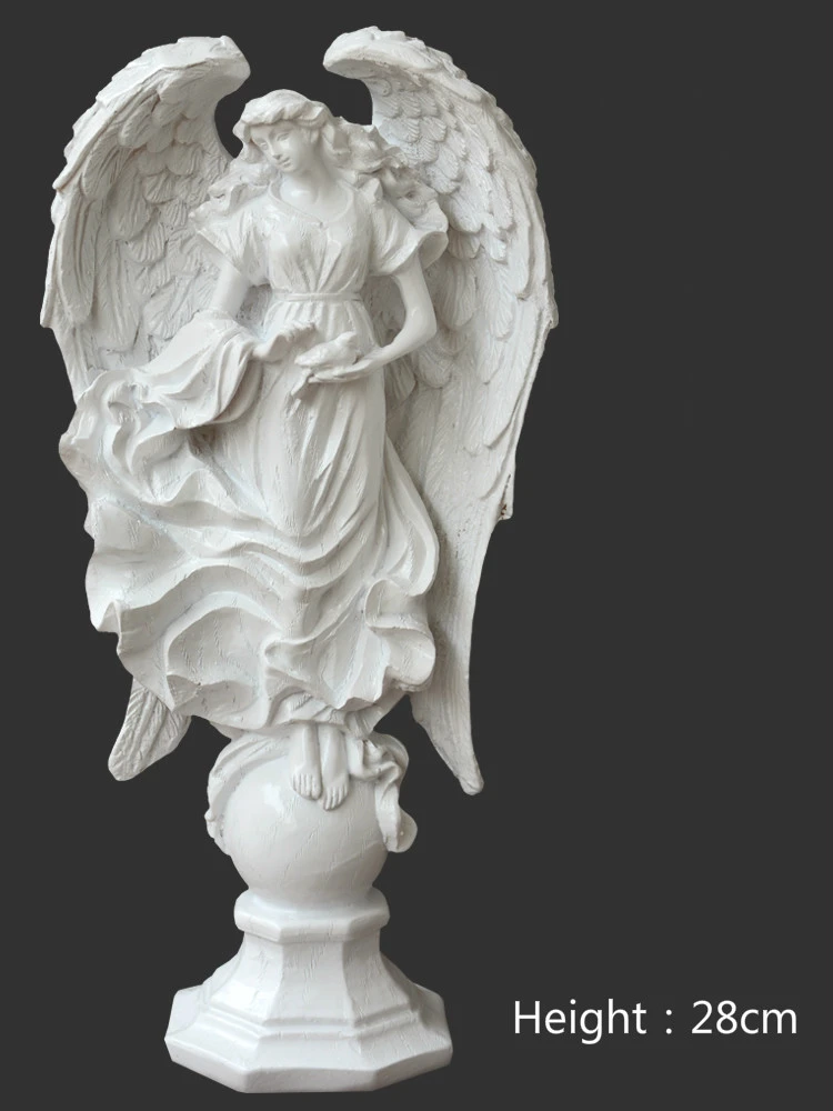 ギリシャ女神石膏像装飾天使ミニトランペットキャラクター像北欧卓上装飾樹脂彫刻 フィギュア ミニチュア Aliexpress