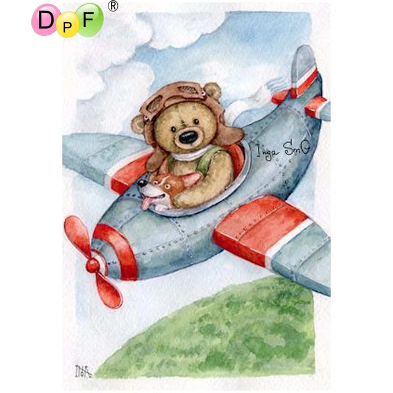 DPF DIY Gummy bear 5D ремесла домашний декор алмазная живопись вышивка крестиком