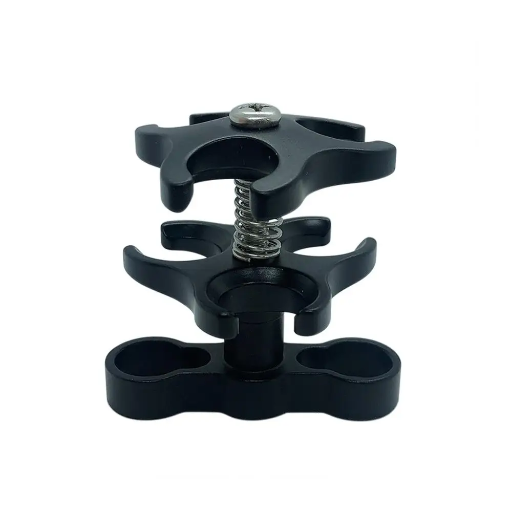 XT-XINTE Aluminum CNC 1 inch Ball Butterfly Clip Diving Lights Arm Connected Accessories 360 Degree Clip Adapter Bracket Holder for Underwater Photography Long Clip Version 2 Pcs XT-XINTE Aluminum CNC 1 inch Ball Butterfly Clip Diving Lights Arm Connected Accessories 360 Degree Clip Adapter Bracket Holder for Underwater Photography Long Clip Version 2 Pcs