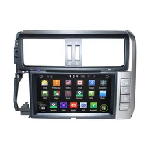 8 Inch Android 5 1 Quad Core HD1024 600 Car DVD Player For TOYOTA For PRADO