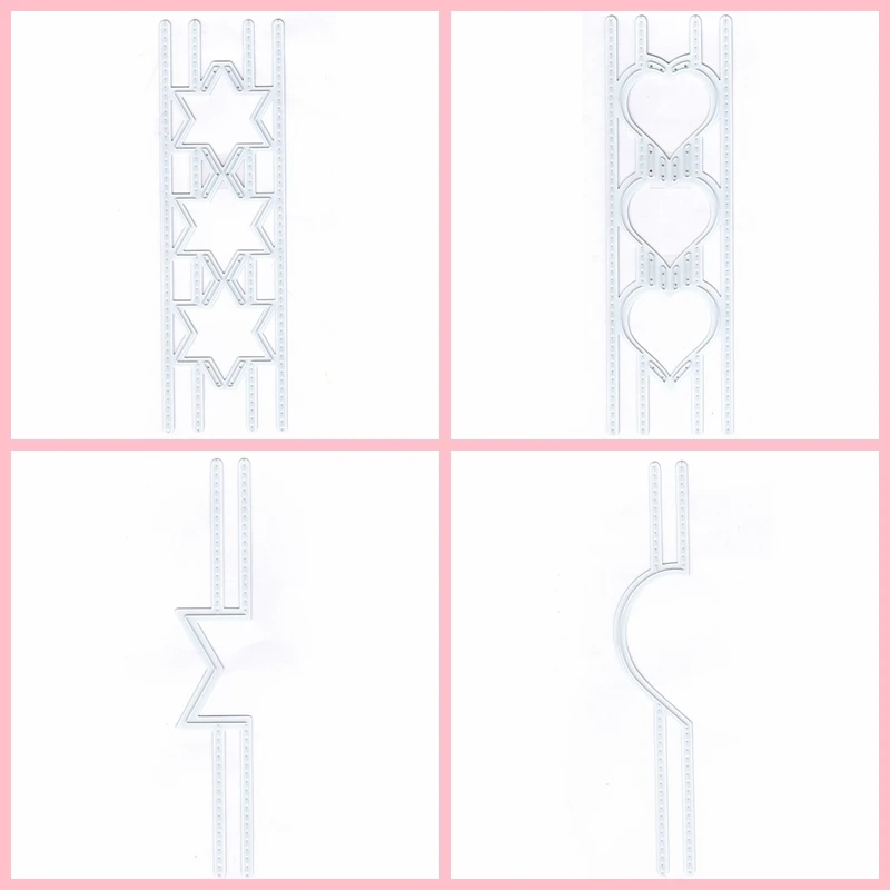 

Long Strip Shape Ornament Metal Cutting Die Embossing DIY Handmade Paper Card Making Craft Scrapbooking Stencil Decoration