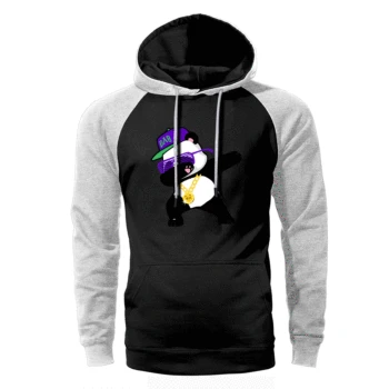 

Dabbing Panda Raglan Hoodies Men Hip Hop Dance Funny Hooded Sweatshirts 2020 New Spring Autumn Streetwear Punk Hiphop Sportswear