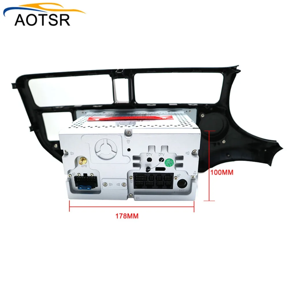 Discount PX5 Android 8.0 2 DIN Car dvd Video GPS head unit For KIA RIO K3 2012 2013 2014 car radio gps stereo with Octa Core 4+32G+ WiFi 4