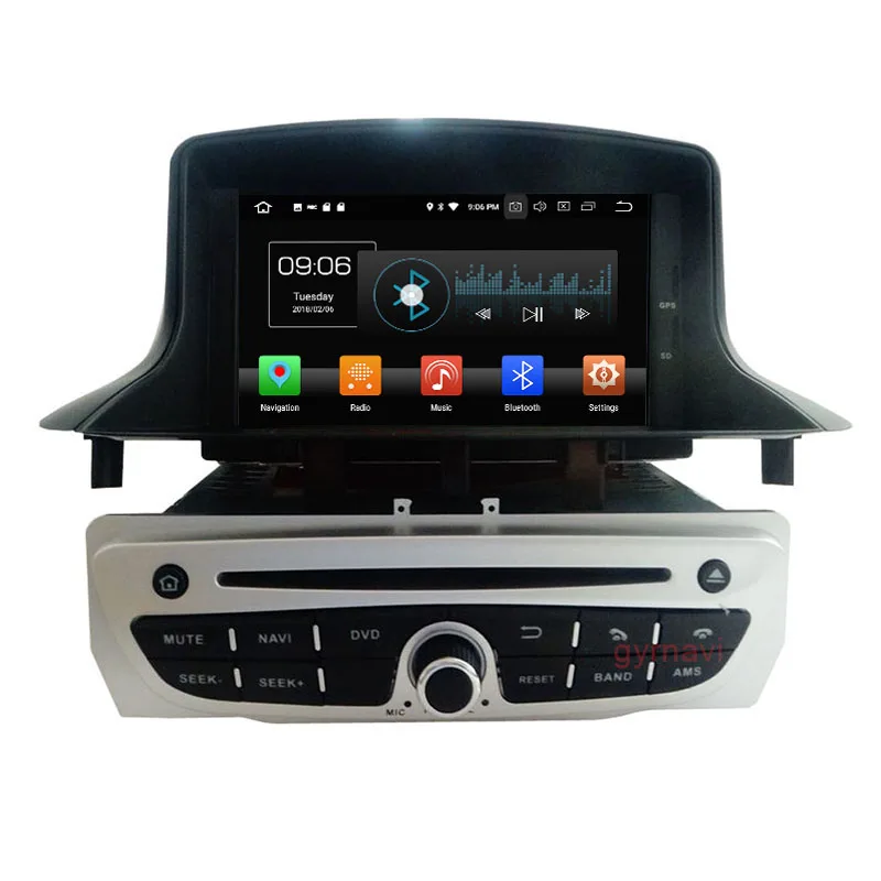 Восьмиядерный Android 8 0 автомобильный dvd gps для Renault Megane 3 III Fluence 2009 2016 с 4 Гб ram 32 rom wifi usb