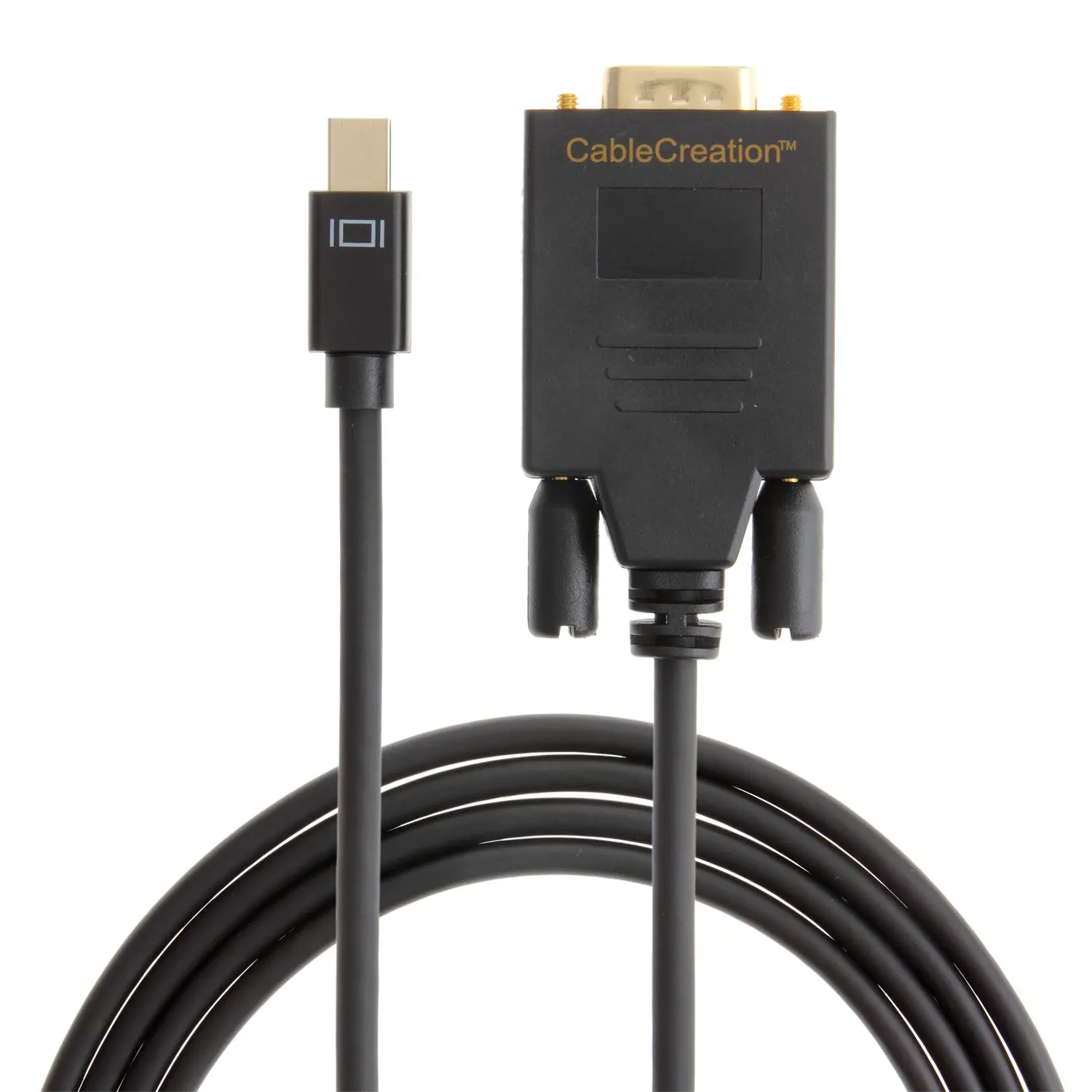 Кабель Mini DP к VGA адаптер jorinmini DisplayPort (Thunderbolt 2) совместимый с MacBook Pro/Air Microsoft Surface