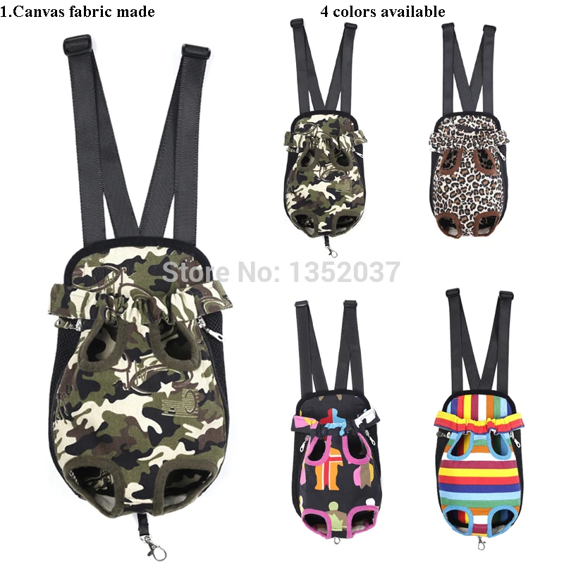 Pet Backpack Dog Bag Chest Pack Dog Carrier Legs Out Front Style Pet product accessories