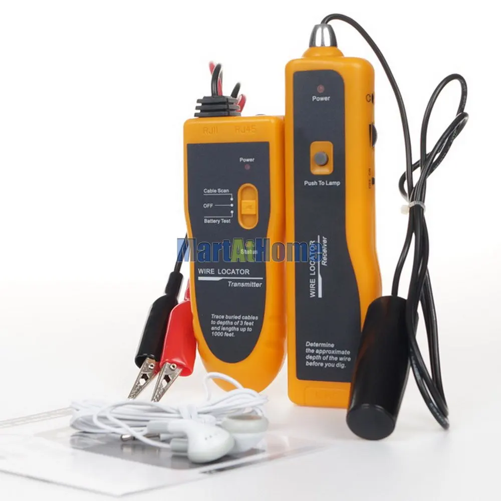 Underground Wire Locator Wire Finder With LED for Invisible Fence, Pet Safe System, Electrical Wire, CATV Coax #CE050 @SD 2