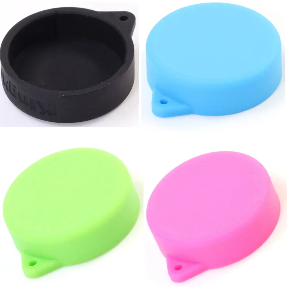 

Silicone Soft Rubber Lens Cap Protector Hood Cover Snap-on for Xiaomi Yi 4K Auction Sport Camera 5 colors