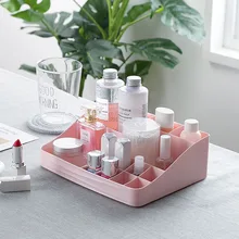 Makeup Organizer Cosmetics Plastic Storage Box Creative Skin Care Products Multi-function Jewelry Desktop Dressing Organizador