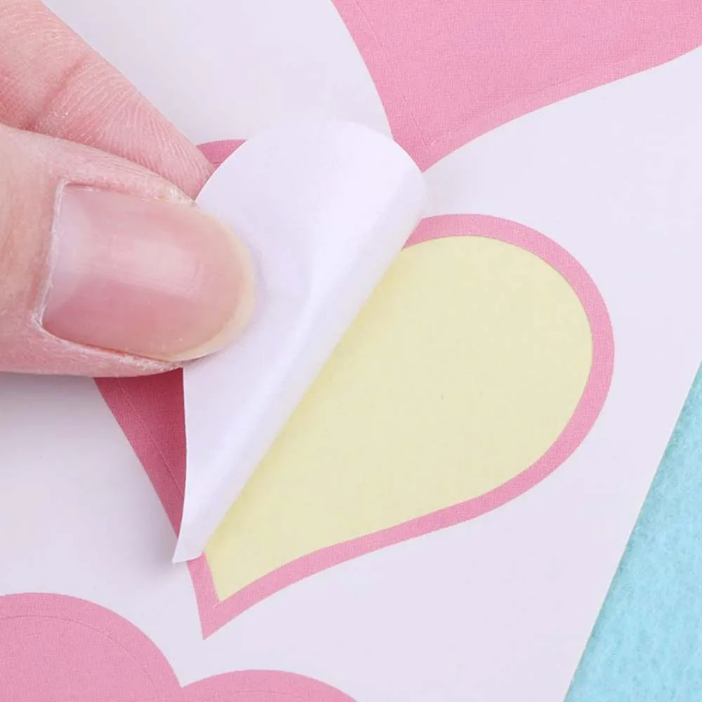 10Sheets-90pcs-Stickers-for-Slime-Container-Pink-Heart-Shape-Slime-DIY-Accessories-Slime-Storage-Box-Sticker (2)