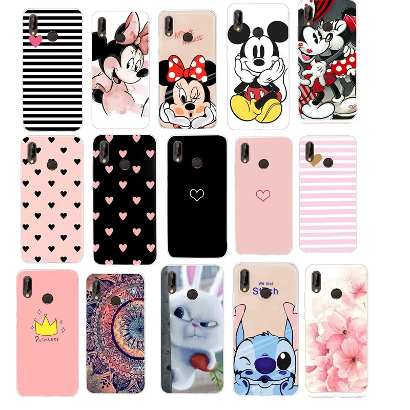 

Case For Huawei P20 Lite Funda Phone Case Soft TPU For Huawei P20 P10 P9 Mate10 Lite Cover Silicone Back Bag For Huawei P20 Lite