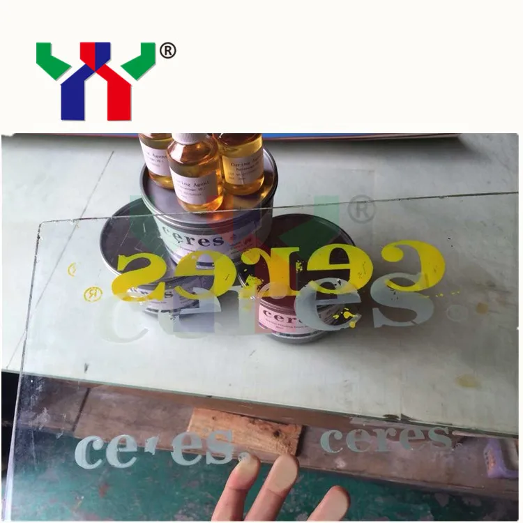 White UV Screen Printing Glass Ink,1 kgin Cartridge Chip from Computer