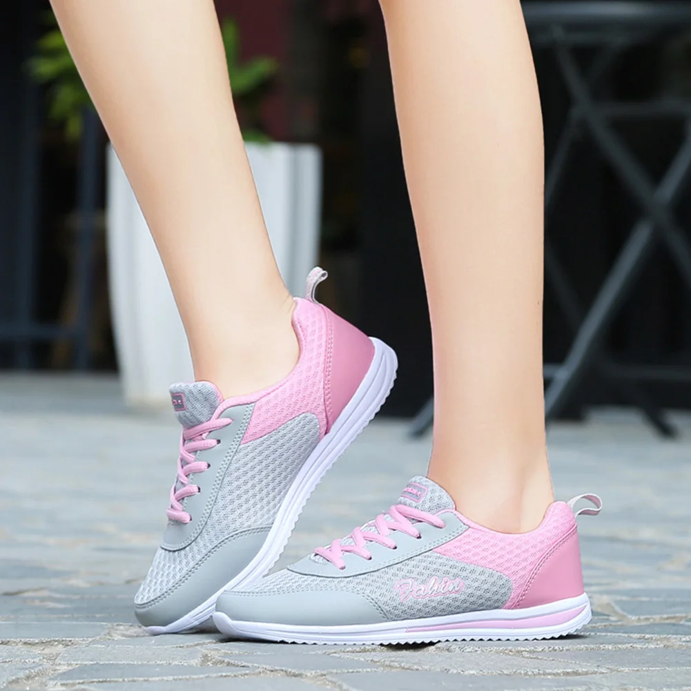 

Plus Size Women Light Running Shoes Women Mesh Breathable Sport Shoes Womens Trainers Sneakers Zapatillas Deportivas #1016
