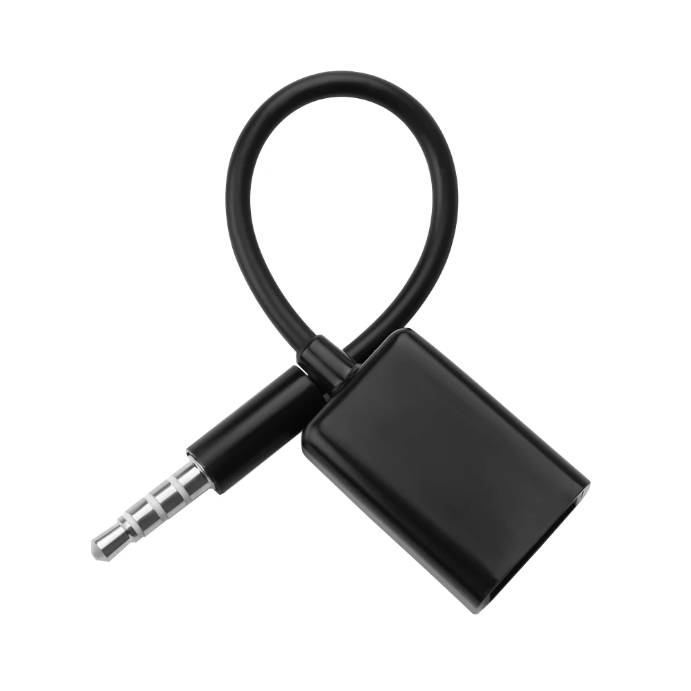 1 шт. 3 5 мм штекер с разъемом подачи внешнего сигнала AUX разъем для USB 2 0 Женский