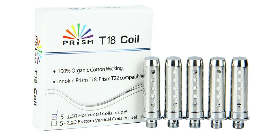 5pcs Innokin Prism Replacement Coil for T18 / T22