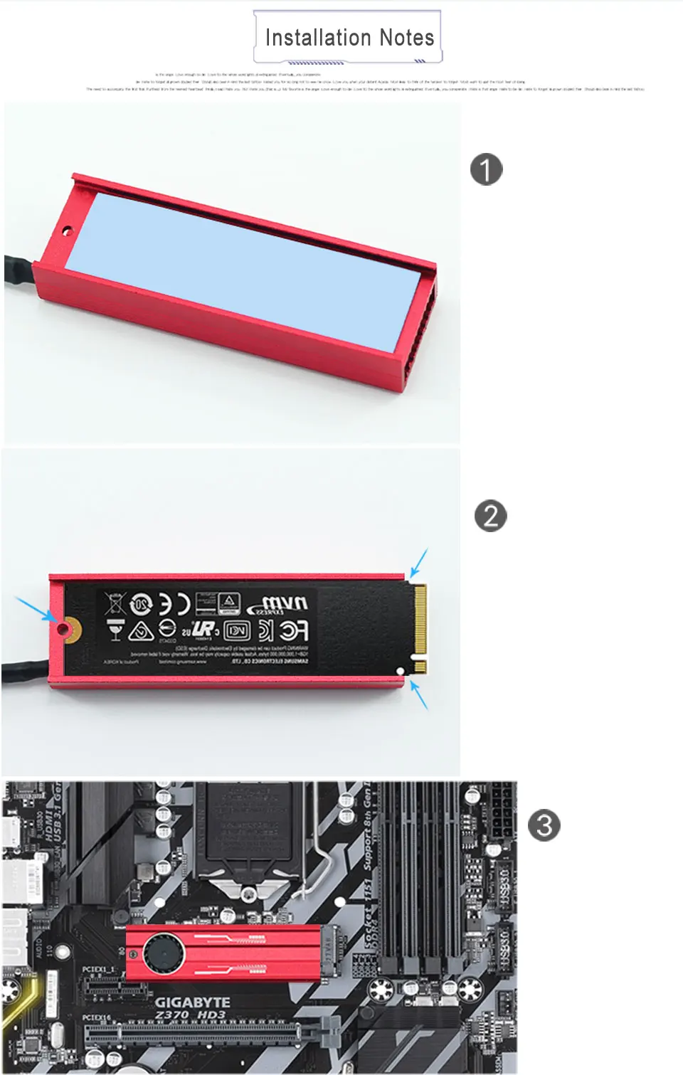 Турбо тихий вентилятор NVME NGFF M.2 радиатор ssd алюминиевый лист Тепловая силиконовая пластина Вентилятор охлаждения Радиатор