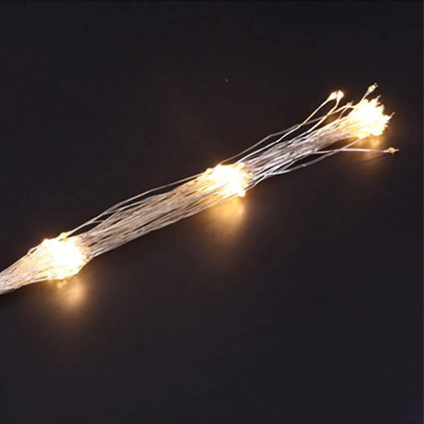 120Leds Copper Wire Firework LED String Light Remote Control Hanging Fairy String Lamp Christmas Party Bottle Decoration Lights (19)