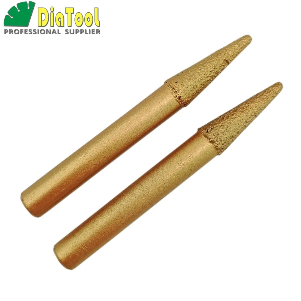 Buy SHDIATOOL 2pcs CNC STONE Engraving Bits, Stone
