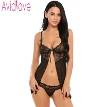 Avidlove Sexy Women Lingerie Fancy Underwear With G-string Fitness Babydoll Nightwear Sexy Lingerie Hot Underwear Lace Sleepwear