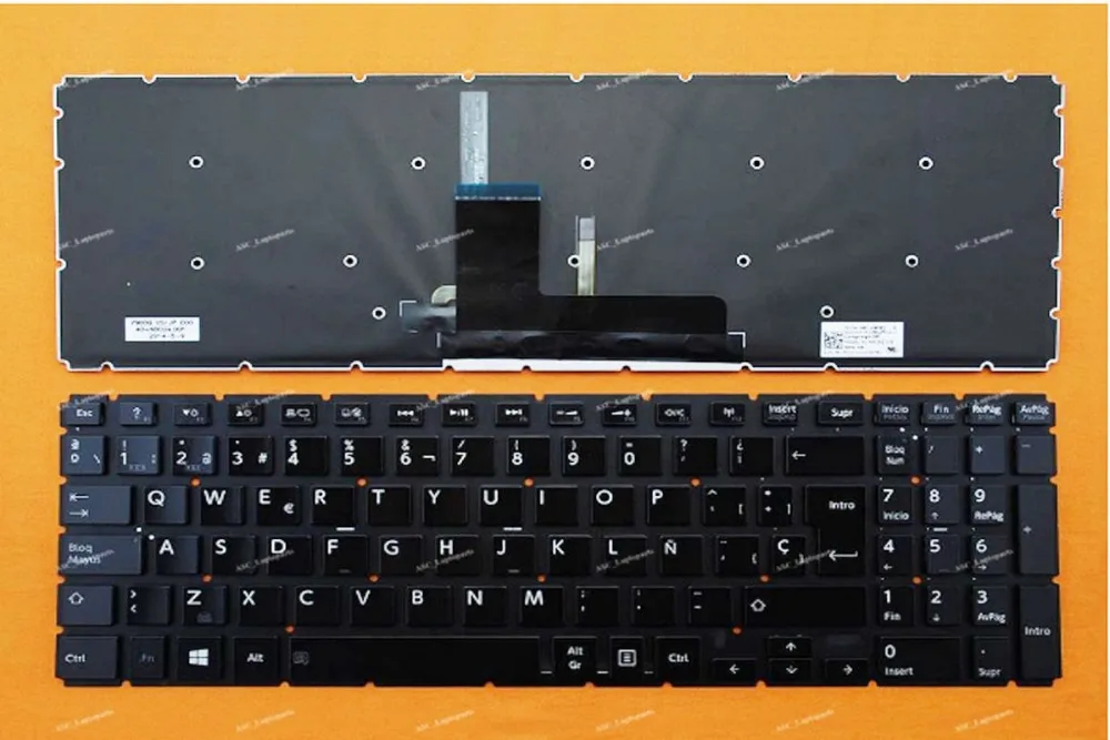 

News keyboard for Toshiba for Toshiba Satellite P55W-B P50W-B SP Backlit SP layout