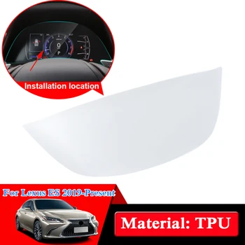 

QCBXYYXH Car Styling TPU Car Dashboard Paint Protective Film Light Transmitting Auto Accessories For Lexus ES 200/260/300H 2019