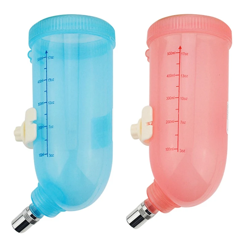 

Dog Cat Hamster Water Bottle Dispenser Feeder Hanging Pet Dog Guinea Pig Squirrel Rabbit Drinking Head Pipe Fountain