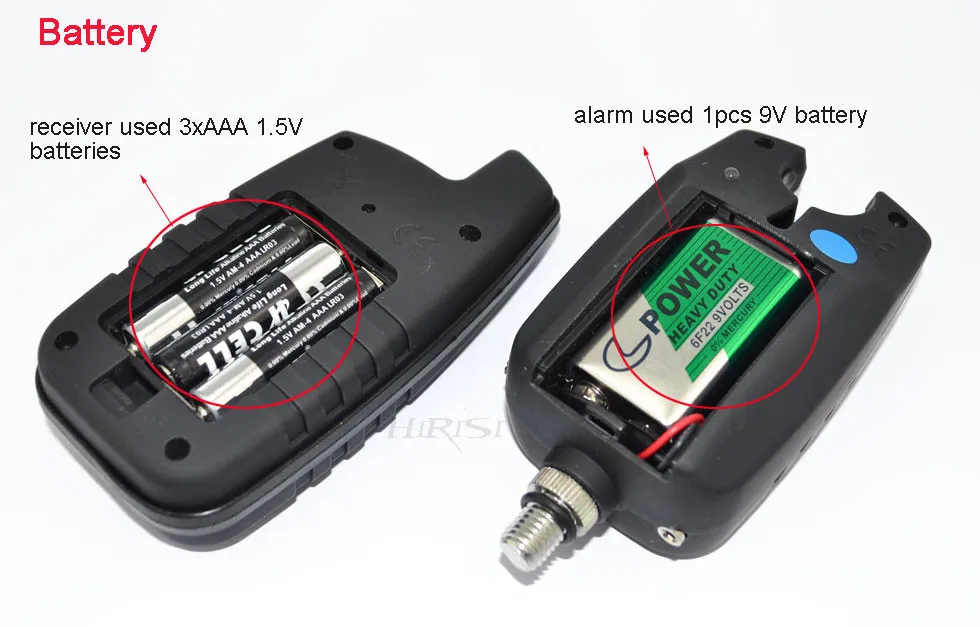 Беспроводной рыболовный сигнализатор для ловли карпа с переключателем включения/выключения регулировки громкости