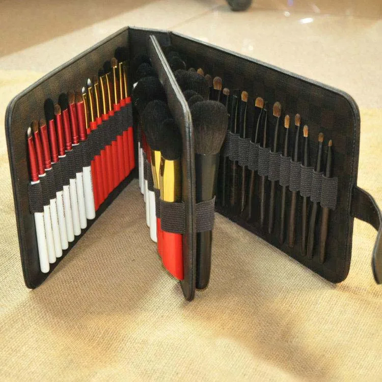 

Professional Makeup Brushes Holder Bag Cosmetic Tools Unique Designed Make Up Brush Case Book 60 Jackets