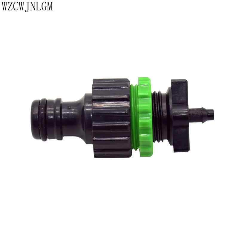 

1pcs Good quality Tap Connector Quick Connector To 1/4 inch (4 / 7mm pipe) Tubing Garden Irrigation Connector