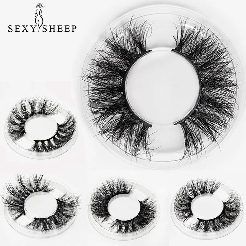 

SEXYSHEEP 3D Mink Eyelashes 100% Cruelty free Lashes Handmade Reusable Natural Eyelashes Popular False Lashes Makeup