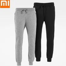Xiaomi ULEEMARK мужские трикотажные хлопковые спортивные штаны дышащие удобные для бега фитнес повседневные штаны для мужчин
