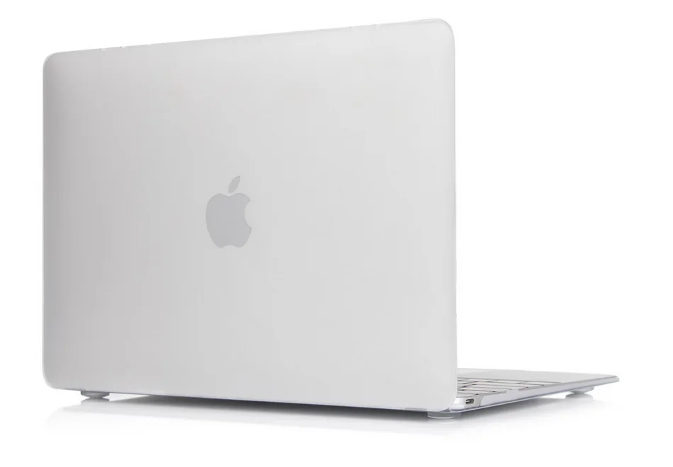 Чехол для ноутбука APPle MacBook Air Pro retina 11 12 13 15 mac Book 15,4 13,3 дюймов с сенсорной панелью+ чехол для клавиатуры - Цвет: Белый