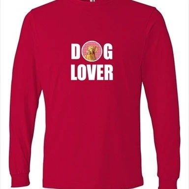 Carolines Treasures LH9145LS-REDU-2X Vizsla Love and Hearts Long Sleeve Red Unisex T-shirt Adult 2XL (1)