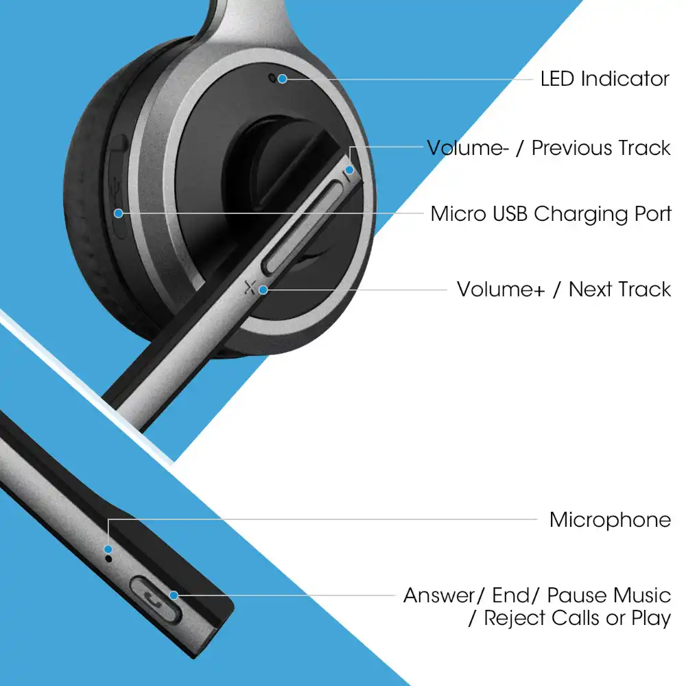 Mpow V4 1 Bluetooth Headset User Manual
