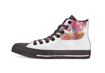 

Japanese Novelty Design Casual Canvas Shoes Custom shoes Drop Shipping