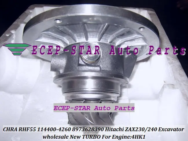 Картридж Turbo CHRA Core RHF55 8973628390 114400-4260 для HITACH ZAX240-3 ZAX230 экскаватор для ISUZU ELF-NPR75 NQR75 4HK1