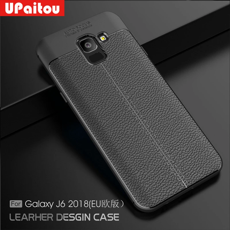 UPaitou мягкий чехол для Samsung Galaxy J6 2018 кожа силиконовые Fittd |