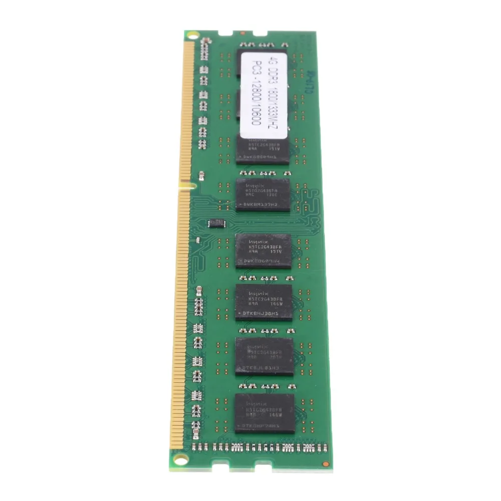 Двухканальный Профессиональный 4 Гб PC3-10600 DDR3 1333 МГц 240Pin 4G Оперативная память для настольных компьютеров AMD ПК Память DIMM Оперативная память