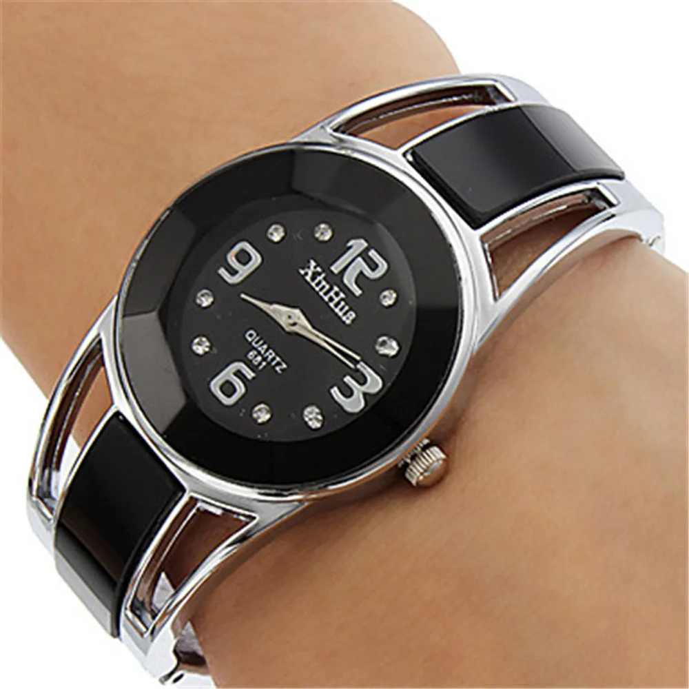 6 Colors Men Women Digital Watches Fashion Womens Alloy Band Quartz