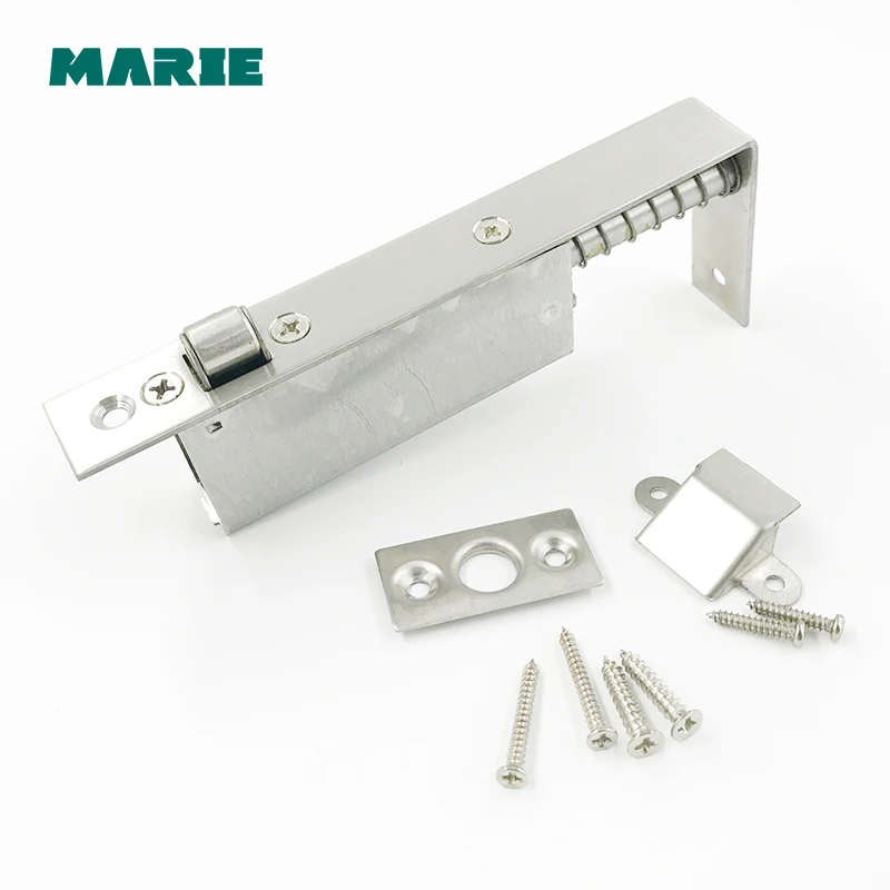 Stainless Steel #201 Door Bolt Security Door Guard Lever Action Flush Latch Slide Bolt Lock
