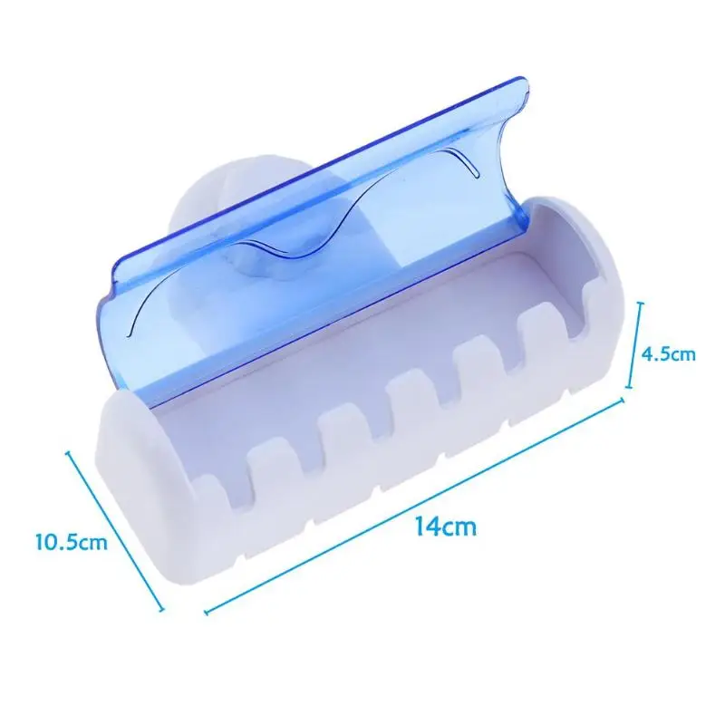 6 стоек держатель для зубных щеток на присоске пыленепроницаемый стеллаж для ванной комнаты настенный крючок для хранения дома семейный набор аксессуаров для ухода за зубами