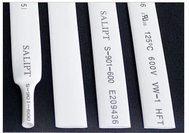 

Free Shipping 1 METER/LOT 2:1 White 8mm 10mm 13mm 16mm Heat Shrink Tubing Tube