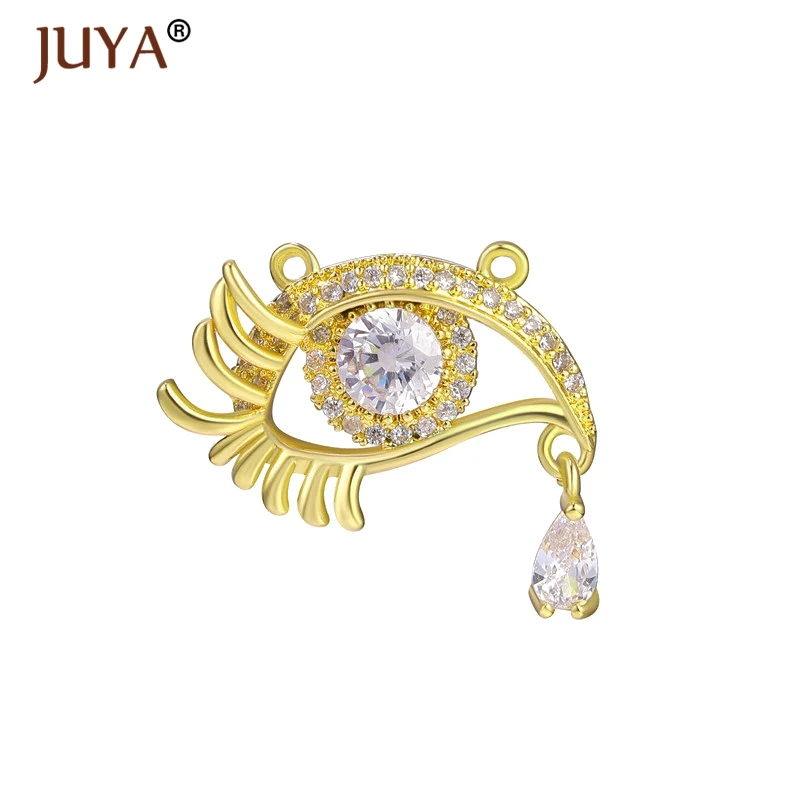 

Tears of angels charms connectors For Jewelry Making DIY pendant necklace Bracelets Accessories Jewelry Findings Juya 2019 NEW