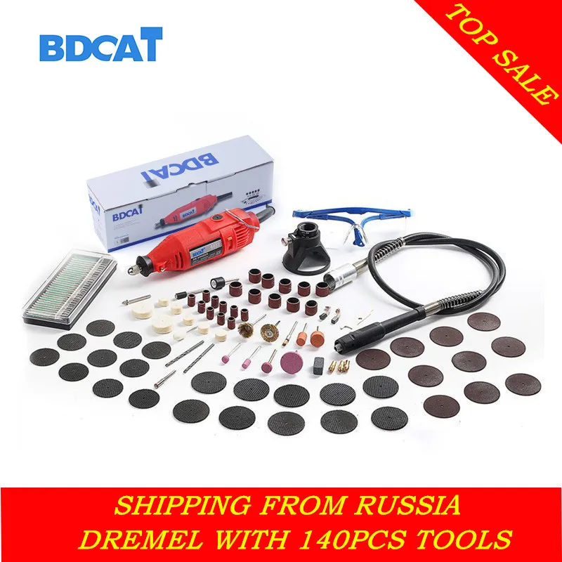 Электрический гравер BDCAT 110 В/220 В вращающийся инструмент Dremel Миниатюрная дрель с