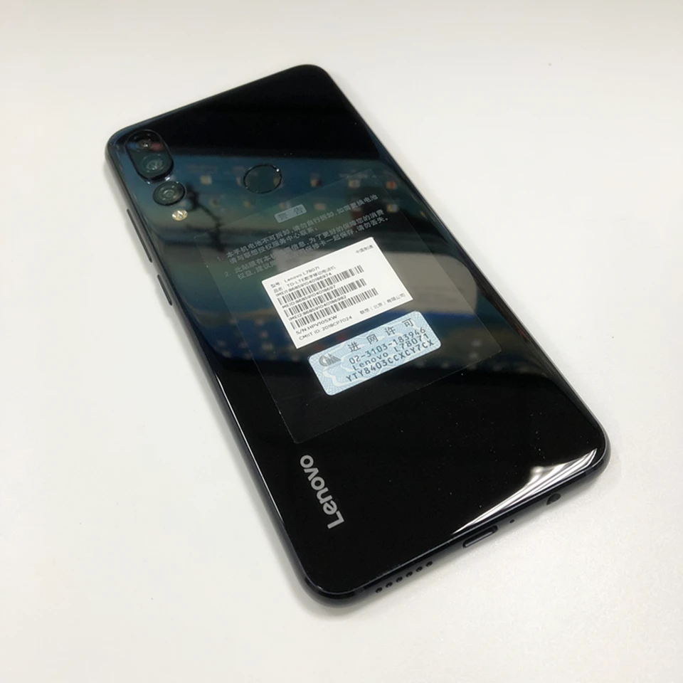 Original Lenovo Z5S L78071 Cell Phone Octa-core AI Three Cameras Snapdragon 710 ZUI 10 0 4G FDD LTE 6 3