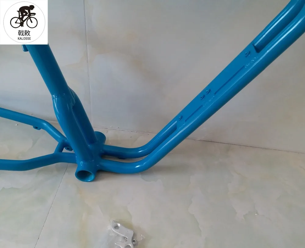 Best Kalosse   Electric  Beach bike parts  DIY colors    Fat bike frame  snow bike frame  26*17 inch ,  26*4.0 inch 4