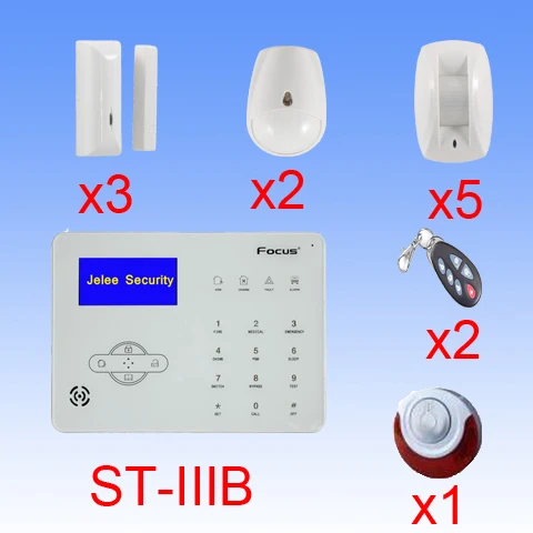 Новый продукт 433 МГц/868 МГц главная охранной сигнализации GSM и PSTN GPRS сигнализация